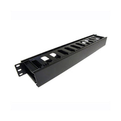 Front Cable Manager 1U 19" (Plastic Body)