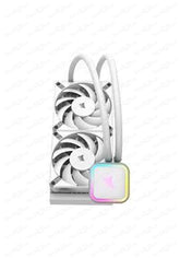 CorsairiCUEH100iRGBEliteLiquidCPUCoolerWhite1