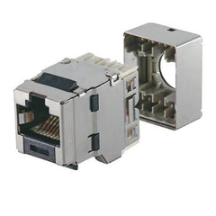 CAT 6A, STP RJ45 Copper Jack (with metallic shield)