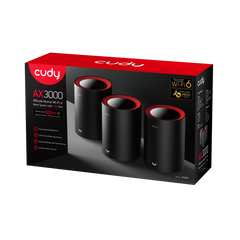 Cudy AX3000 2.5G Mesh WiFi 6 System (M3000 1.0)