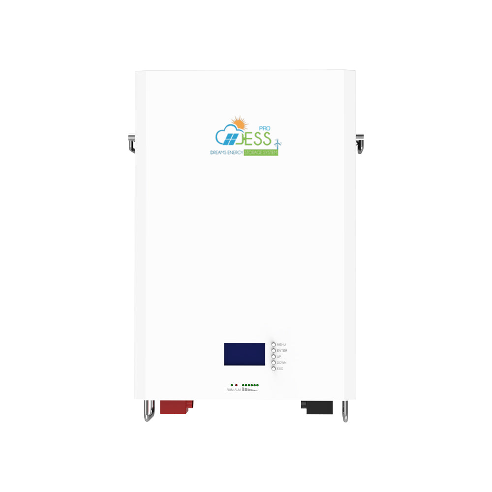 51.2V 100A Lithium Battery  Wall Mount