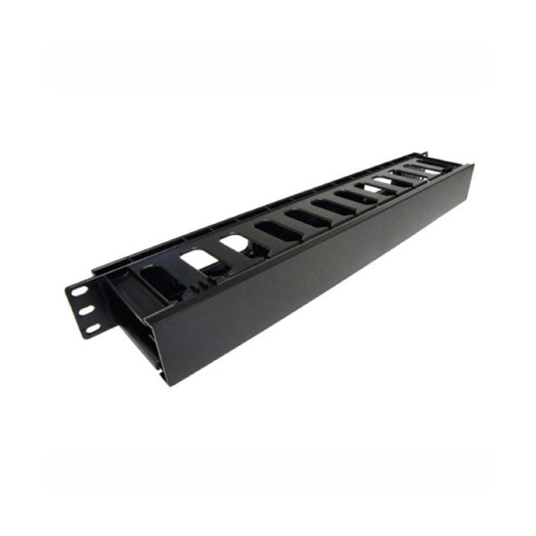 Front Cable Manager 1U 19" (Plastic Body)