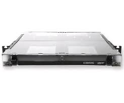 CCH 1U 19" Fiber Patch Panel - Housing for 2 Cassettes/Panels