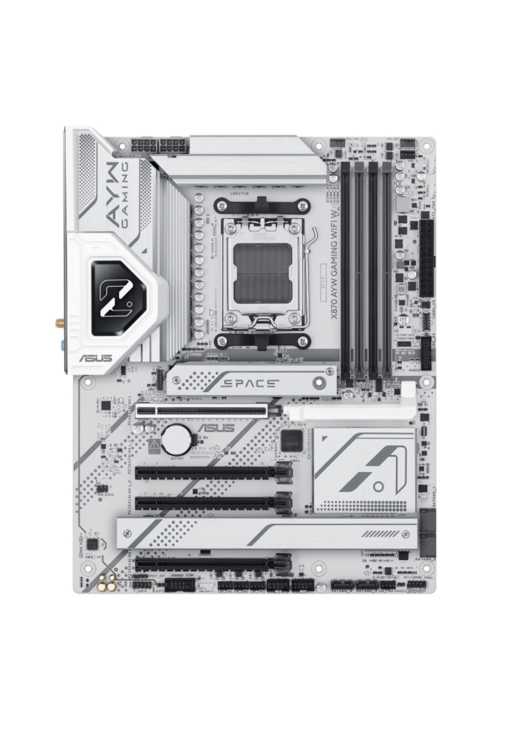 ASUS X870 AYW WiFi 7 White Price in Pakistan